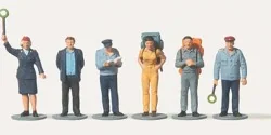 Preiser 0212530 Figures, GDR railway staff