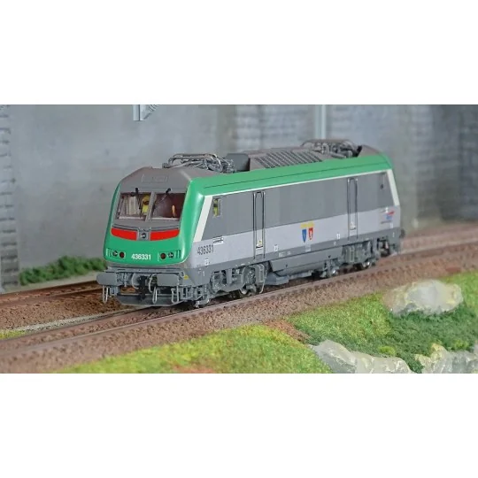 HJ2458S-Jouef HJ2458S BB 36031 electric locomotive, Astride, FRET, Bons-en-Chablais / Castione coat of arms, SNCF, digital sound