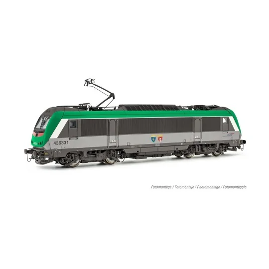 HJ2458-Jouef HJ2458 BB 36031 electric locomotive, Astride, FRET, Bons-en-Chablais / Castione coat of arms, SNCF