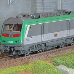 Jouef HJ2458 Locomotive électrique BB 36031, Astride, FRET, blasons Bons-en-Chablais / Castione, SNCF Jouef HJ2458 - 1