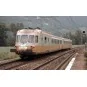 HJ2463S-Jouef HJ2463S Autorail diesel RGP 1 avec remorque, SNCF, gris/orange, alpazur, digitale sonore