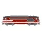 HJ2464S-Jouef HJ2464S BB 67613 diesel locomotive, SNCF, Capitole red livery, digital sound
