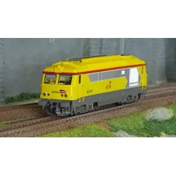 Jouef HJ2465S BB 667548 diesel locomotive, SNCF, yellow INFRA liver...
