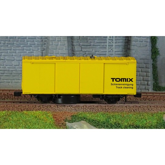 Faller_977903-Faller 977903 Wagon nettoyeur de rails avec aspiration motorisée Tomytec