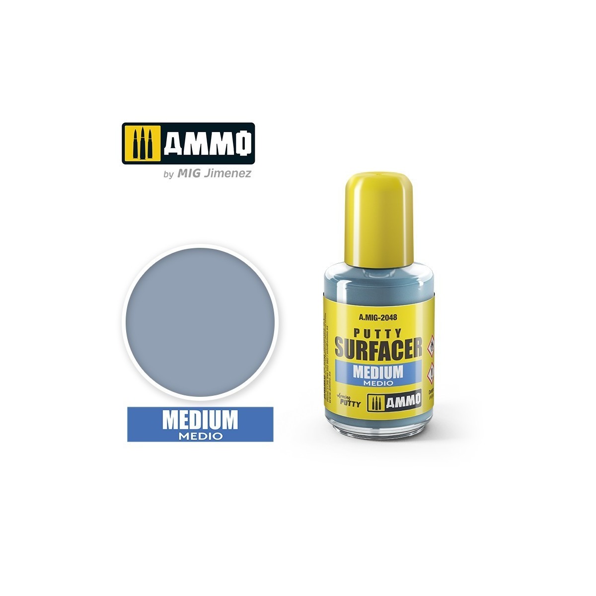 Mastic liquide de surface - Medium (30ml) Mig AMMO - MIG Jimenez A.MIG-2048 - 1