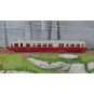 HJ2616-Jouef HJ2616 X 3800 Picasso diesel railcar, SNCF, ruby red/pearl grey livery
