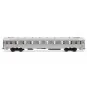 Jouef HJ4174 Set de 3 voitures voyageurs courtes DEV Inox, SNCF, A8 / A3B5 / BRT, ep.III Jouef HJ4174 - 6 HJ4174-Jouef HJ4174 Set de 3 voitures voyageurs courtes DEV Inox, SNCF, A8 / A3B5 / BRT, ep.III
