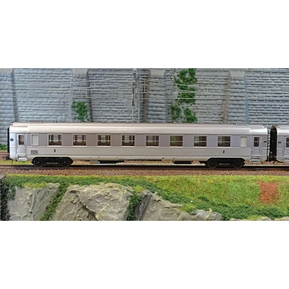 Jouef HJ4175 Set of 3 short passenger cars DEV Inox, SNCF, B8 / B8 ...