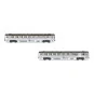 Jouef HJ4176 Set de 2 voitures voyageurs courtes DEV Inox, SNCF, cartouche Corail, A8 / B6D Jouef HJ4176 - 4 HJ4176-Jouef HJ4176 Set de 2 voitures voyageurs courtes DEV Inox, SNCF, cartouche Corail, A8 / B6D
