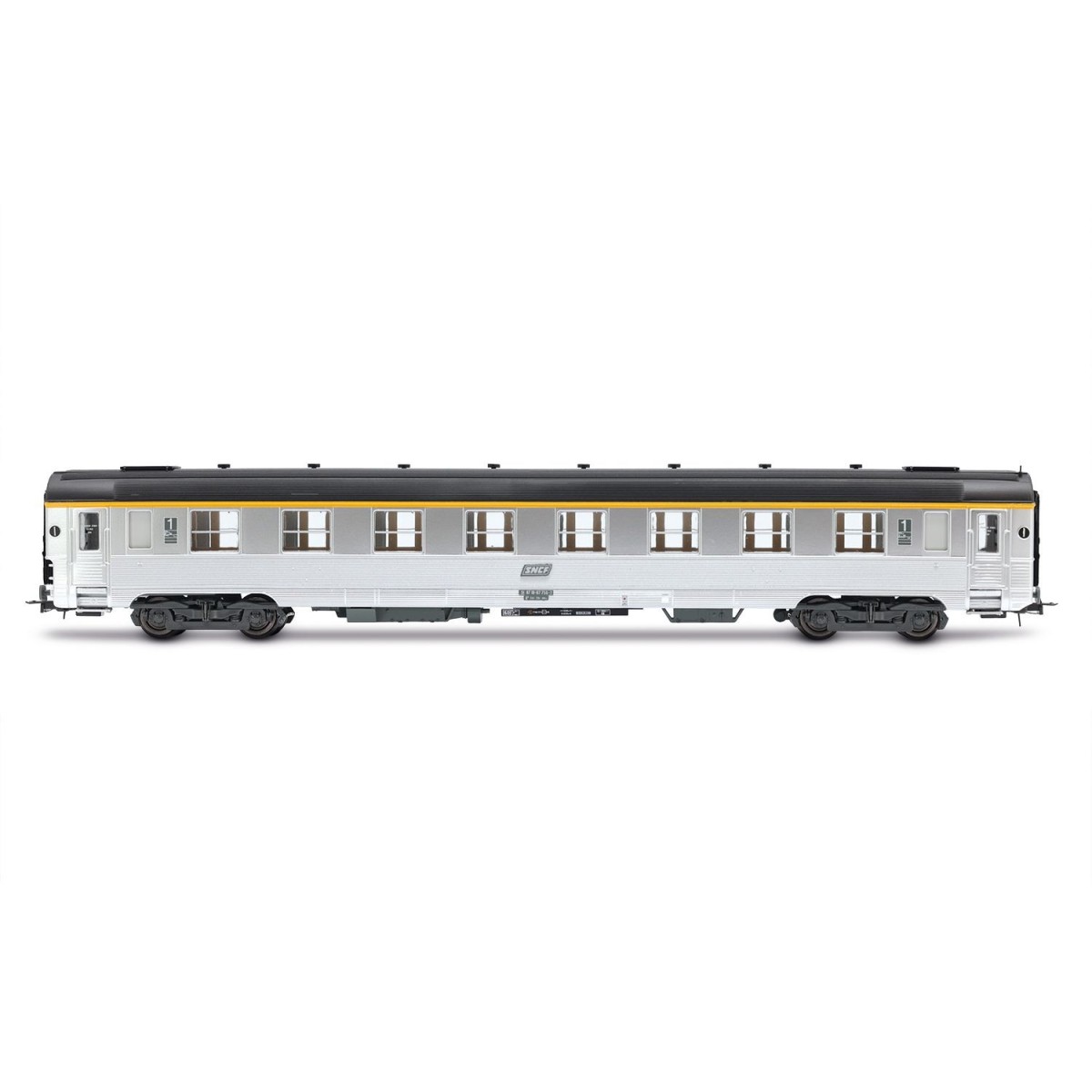 Jouef HJ4176 Set de 2 voitures voyageurs courtes DEV Inox, SNCF, cartouche Corail, A8 / B6D Jouef HJ4176 - 5