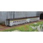HJ4176-Jouef HJ4176 Set of 2 short passenger cars DEV Inox, SNCF, Corail cartridge, A8 / B6D