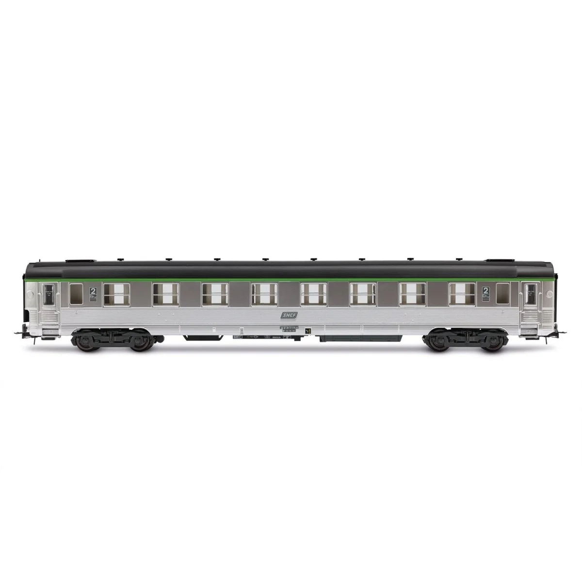 Jouef HJ4177 Set of 2 short passenger cars DEV Inox, SNCF, Corail c...