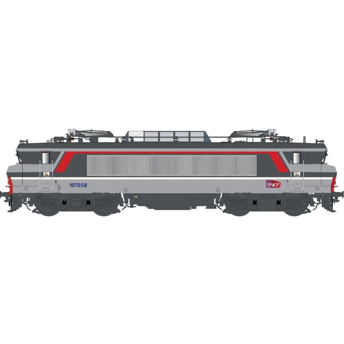 LS Models 11208 Electric locomotive BB 1107258 SNCF, Corail+, Carmi...