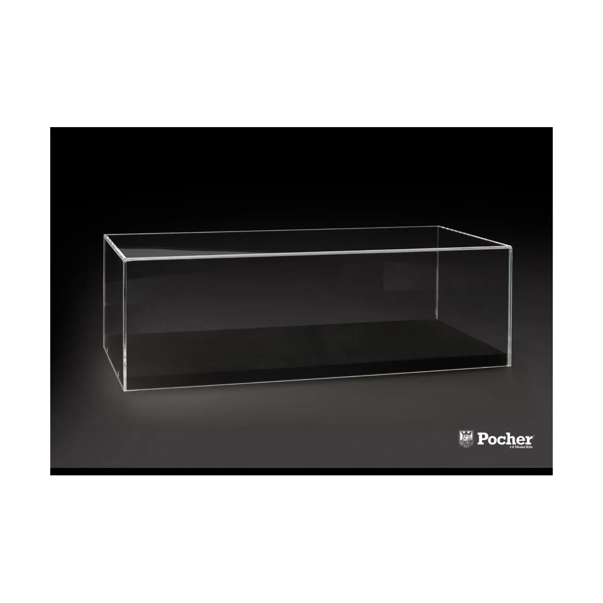 Transparent display case for 1/8 scale model cars - Pocher HK200 - ...