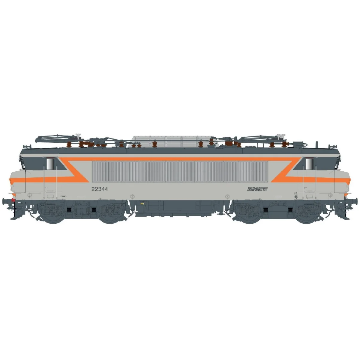 LS Models 11107S SNCF BB 22344 electric locomotive, concrete grey/o... LS Models 11107S SNCF BB 22344 electric locomotive, concrete grey/o...