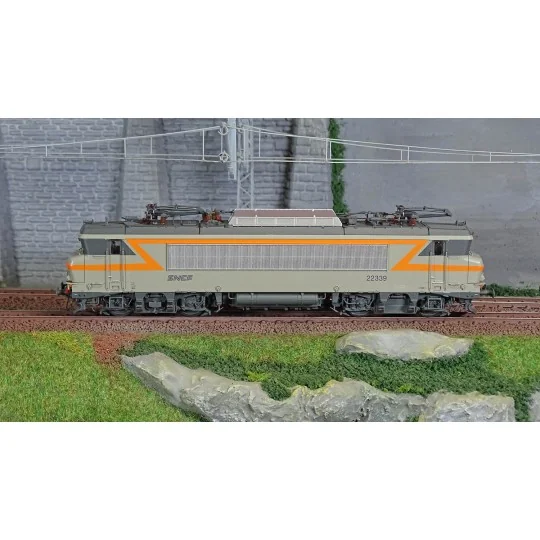 Lsm_11107-LS Models 11107 SNCF BB 22344 electric locomotive, concrete grey/orange, Nouille logo, Marseille