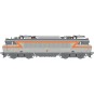 Lsm_11105S-LS Models 11105S SNCF BB 22356 electric locomotive, concrete grey/orange, Lorient and Rennes coat of arms, digital sound