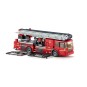 Wiking_062846-Wiking 062846 Fire Truck, MB Econic Mercedes, Large Ladder