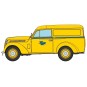 CB-169-Ree Modeles CB169 Renault JUVAQUATRE Van, Post Office, Yellow