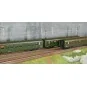 Ree Modeles VB389 Set de 3 voitures voyageurs DEV AO courtes, SNCF, B10 U52 / A8, vert 306, ep.III Ree Modeles VB-389 - 1 VB-389-Ree Modeles VB389 Set de 3 voitures voyageurs DEV AO courtes, SNCF, B10 U52 / A8, vert 306, ep.III