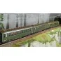 Ree Modeles VB389 Set de 3 voitures voyageurs DEV AO courtes, SNCF, B10 U52 / A8, vert 306, ep.III Ree Modeles VB-389 - 2 VB-389-Ree Modeles VB389 Set de 3 voitures voyageurs DEV AO courtes, SNCF, B10 U52 / A8, vert 306, ep.III