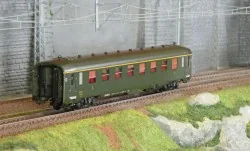 Ree Modeles VB391 Voiture voyageurs DEV AO courte, SNCF, A8 U53, vert 306, ep.III Ree Modeles VB-391 - 1