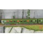 VB-396-Ree Modeles VB396 Set of 3 short DEV AO passenger cars, SNCF, A7x ex B8 / 2x B8 ex-A8, green 302, ep.IV-V