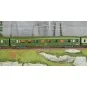 Ree Modeles VB396 Set de 3 voitures voyageurs DEV AO courtes, SNCF, A7x ex B8 / 2x B8 ex-A8, vert 302, ep.IV-V Ree Modeles VB-39 VB-396-Ree Modeles VB396 Set de 3 voitures voyageurs DEV AO courtes, SNCF, A7x ex B8 / 2x B8 ex-A8, vert 302, ep.IV-V
