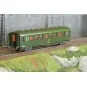 VB-397-Ree Modeles VB397 Short DEV AO passenger car, SNCF, B8 ex-A8 U53, green 302, ep.IV-V