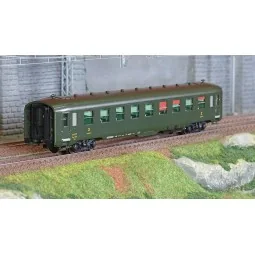 Ree Modeles VB400 Voiture voyageurs DEV AO Couchettes, SNCF, B9c9 myfi, vert 306, ep.III Ree Modeles VB-400 - 1