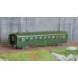VB-408-Ree Modeles VB408 Voiture voyageurs DEV AO Couchettes, SNCF, B9c9, Vert 301, logo encadré, cartouche Corail, ep.IV-V