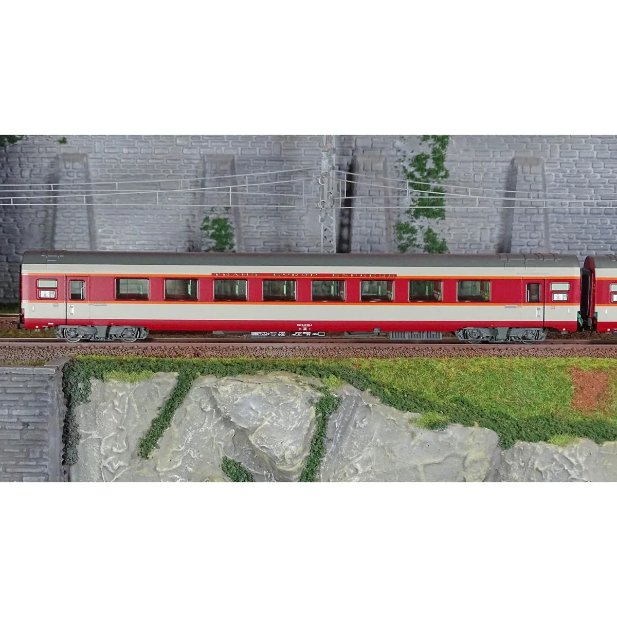 Jouef HJ4191 Set of 3 Grand Confort passenger cars TEE Le Kléber, S...
