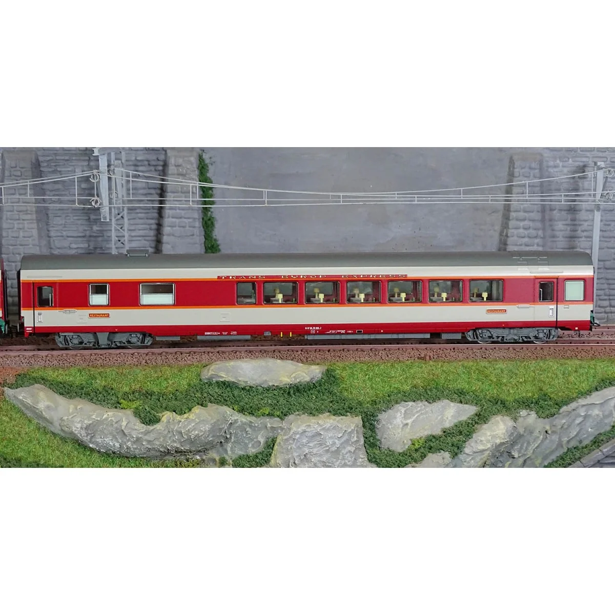 Jouef HJ4191 Set of 3 Grand Confort passenger cars TEE Le Kléber, S...