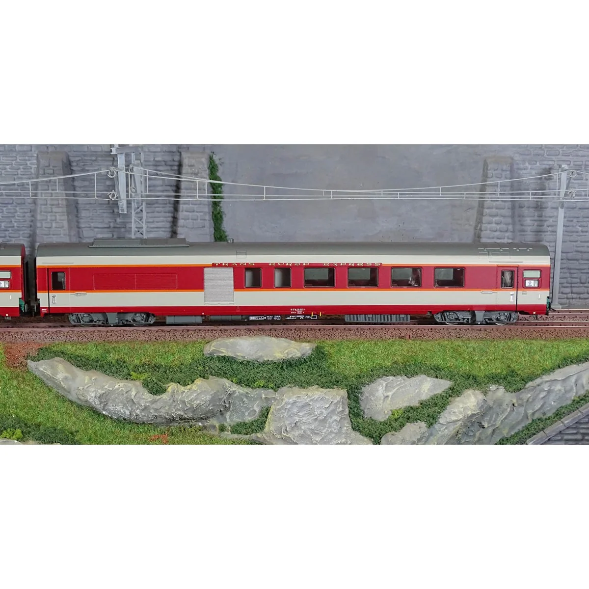 Jouef HJ4192 Set of 3 Grand Confort passenger cars TEE Le Kléber, S...