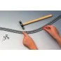 R621-Jouef Hornby R621 Rail au mètre flexible