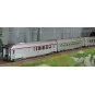 Jouef HJ4196 Set de 3 voitures voyageurs, EC Etoile du Nord, SNCF, A4Dtux / B8u / B9 1/2tu Jouef HJ4196 - 2 HJ4196-Jouef HJ4196 Set de 3 voitures voyageurs, EC Etoile du Nord, SNCF, A4Dtux / B8u / B9 1/2tu