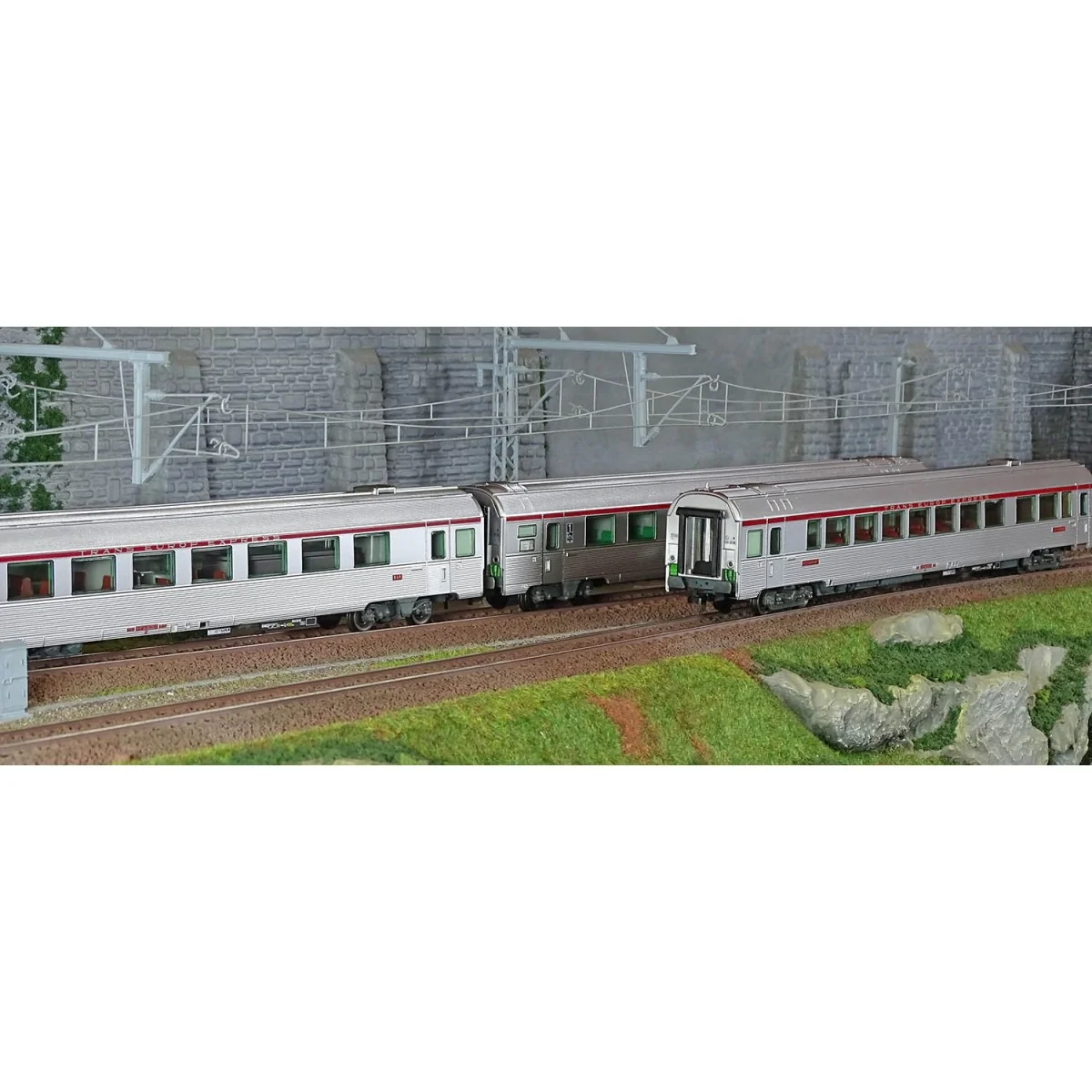 Jouef HJ4197 Set of 3 passenger cars, EC Etoile du Nord, SNCF, Vru ...
