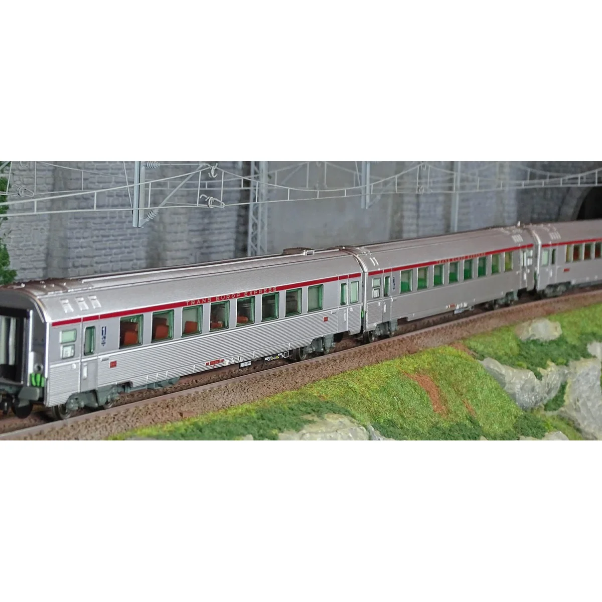 Jouef HJ4197 Set de 3 voitures voyageurs, EC Etoile du Nord, SNCF, Vru / A3rtu / A8u Jouef HJ4197 - 2