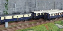 Jouef HJ4198 Set of 3 CIWL passenger cars, Etoile du Nord, DD3 / VP...
