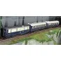 HJ4198-Jouef HJ4198 Set de 3 voitures voyageurs CIWL, Etoile du Nord, DD3 / VP Côte d'Azur / VPC Étoile du Nord, éclairé