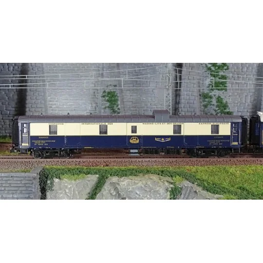 HJ4198-Jouef HJ4198 Set of 3 CIWL passenger cars, Etoile du Nord, DD3 / VP Côte d'Azur / VPC Étoile du Nord, illuminated