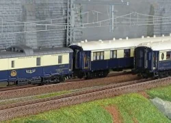 Jouef HJ4199 Set of 3 CIWL passenger cars, Etoile du Nord, DD3 / VP...