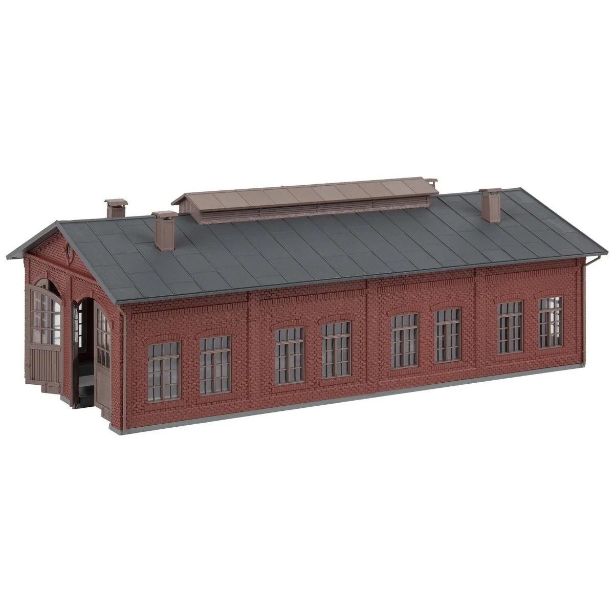 Faller 191819 Model Kit, Locomotive Shed, 2 spaces - Faller_191819