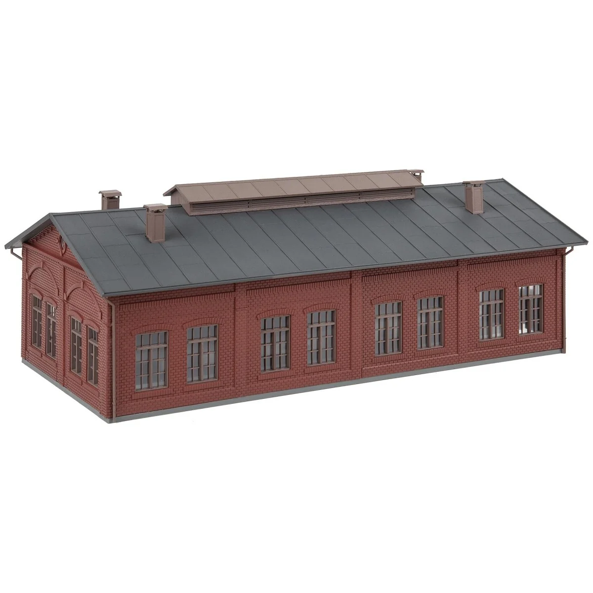Faller 191819 Model Kit, Locomotive Shed, 2 spaces - Faller_191819