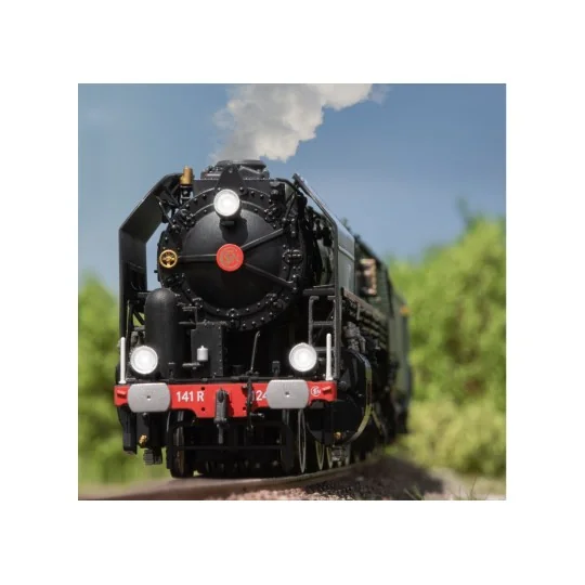 Trix_25141-Trix 25141 Class 141-R 1244 Steam Locomotive, SNCF, Digital Sound