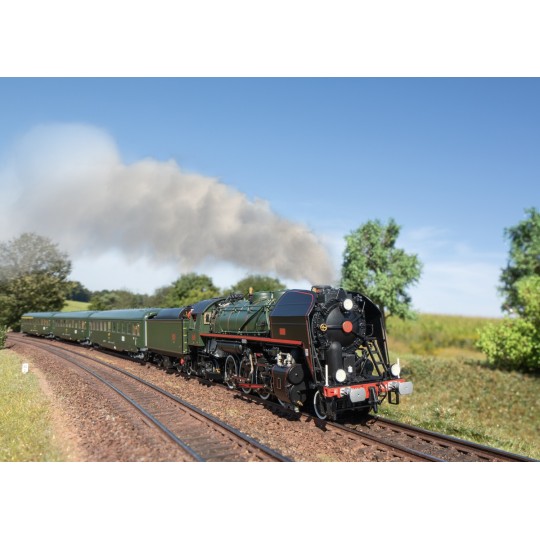 Trix_25141-Trix 25141 Locomotive à vapeur série 141-R 1244, SNCF, digitale sonore