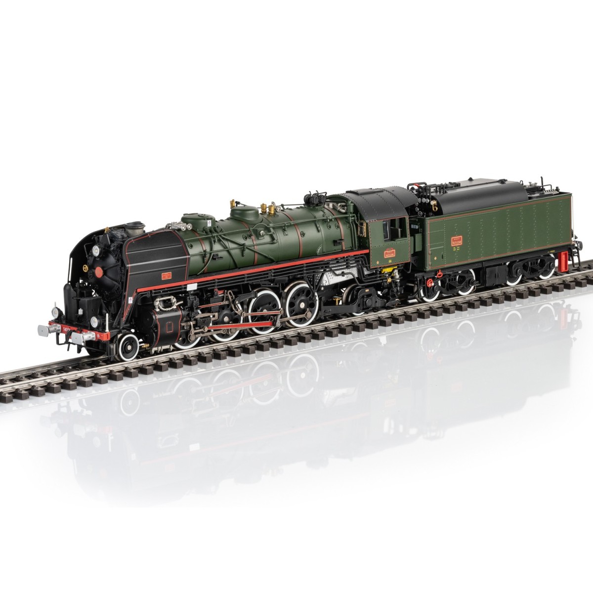 Trix 25141 Class 141-R 1244 Steam Locomotive, SNCF, Digital Sound -...