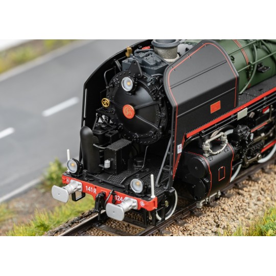 Trix_25141-Trix 25141 Locomotive à vapeur série 141-R 1244, SNCF, digitale sonore