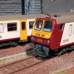 Piko 96422 Autorail électrique SNCF, Z2 Z 2019, Livré CFL Piko Piko_96422 - 1