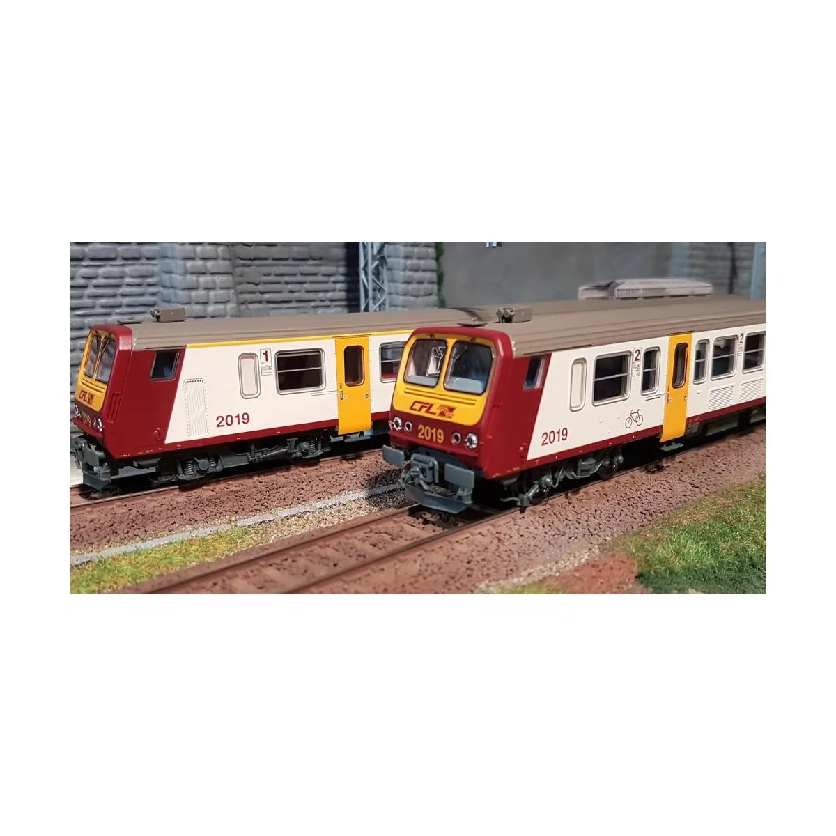 Piko 96422 SNCF electric railcar, Z2 Z 2019, CFL livery - Piko - Pi...
